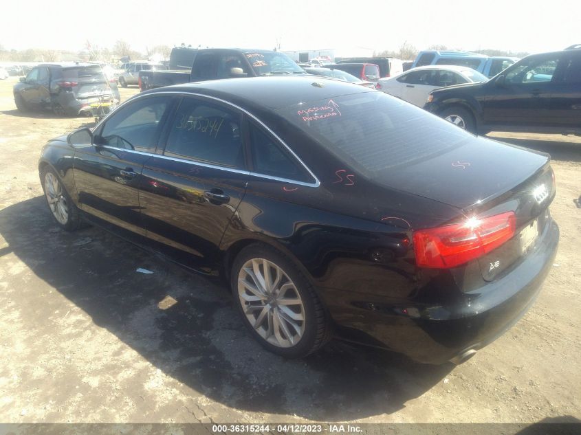 2013 AUDI A6 2.0T PREMIUM PLUS - WAUGFAFC4DN154981