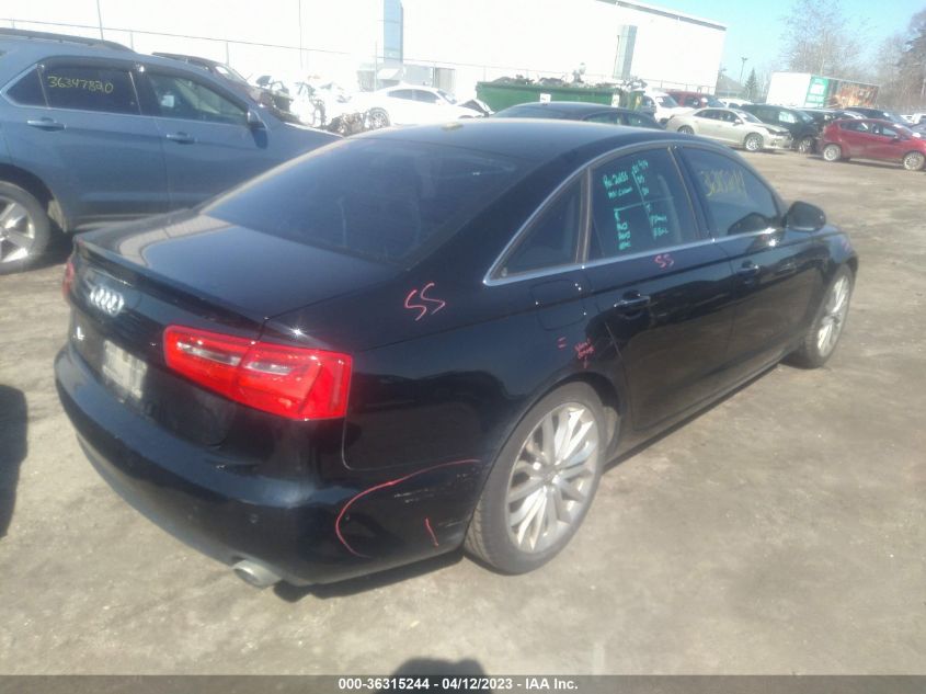 2013 AUDI A6 2.0T PREMIUM PLUS - WAUGFAFC4DN154981