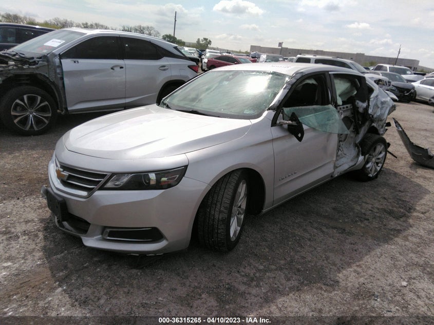 VIN 2G1105SA3H9166997 2017 CHEVROLET IMPALA LT