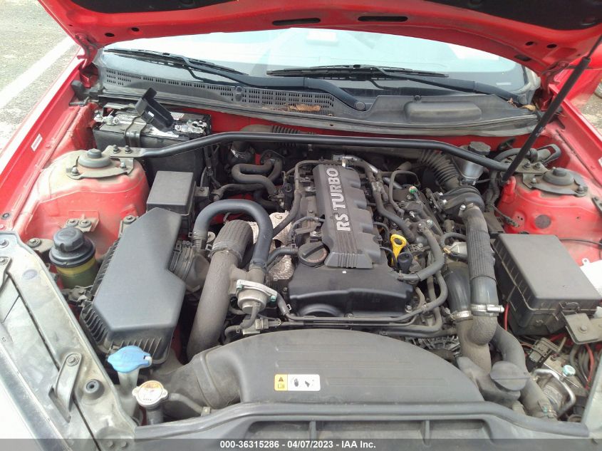 2014 HYUNDAI GENESIS COUPE 2.0T R-SPEC KMHHT6KDXEU113799