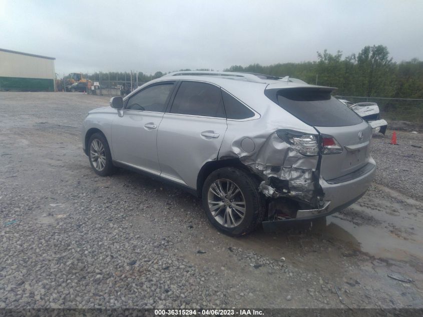 2013 LEXUS RX 350 - 2T2ZK1BA4DC101319