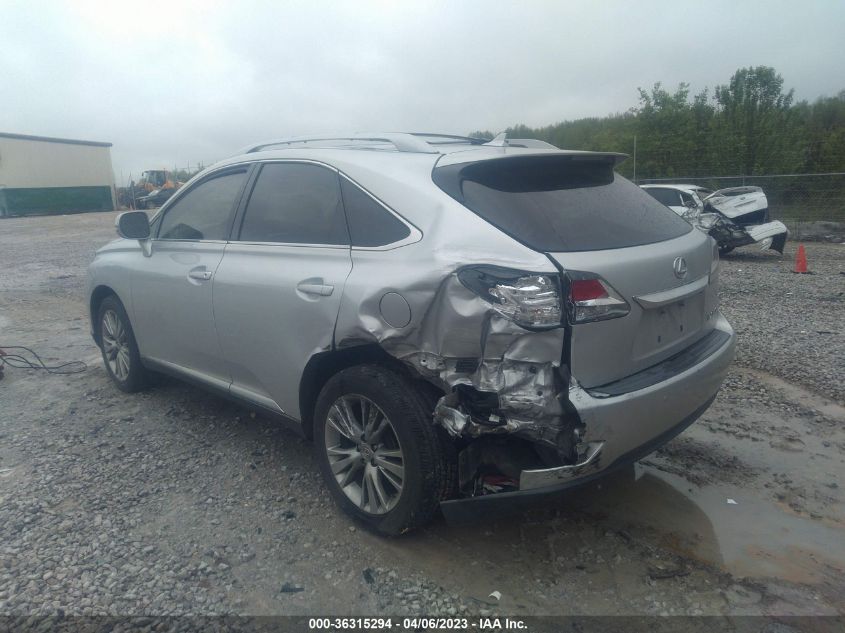 2013 LEXUS RX 350 - 2T2ZK1BA4DC101319
