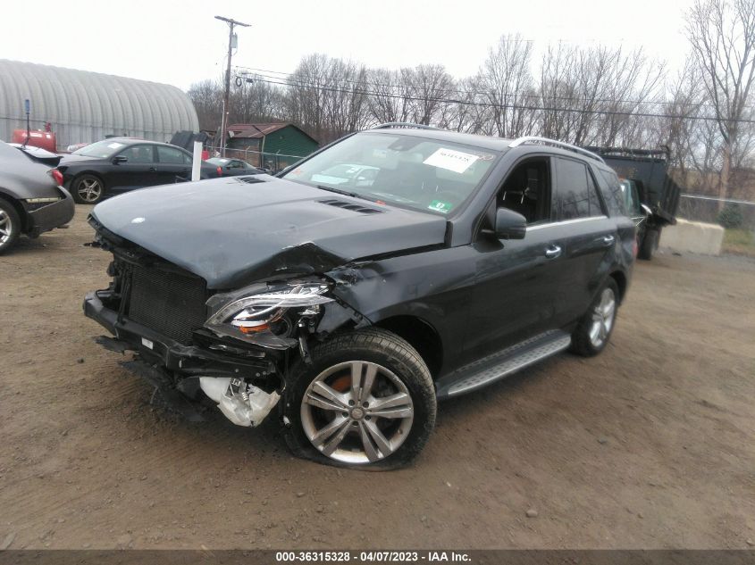 2014 MERCEDES-BENZ M-CLASS ML 350 - 4JGDA5HB5EA366700