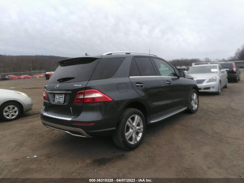 2014 MERCEDES-BENZ M-CLASS ML 350 - 4JGDA5HB5EA366700