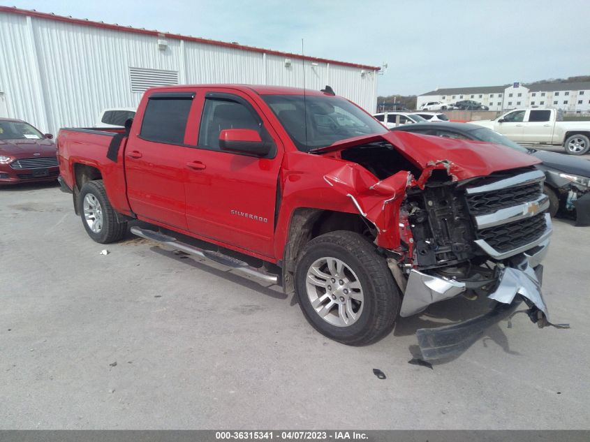 Lot #2541532781 2017 CHEVROLET SILVERADO 1500 1LT salvage car