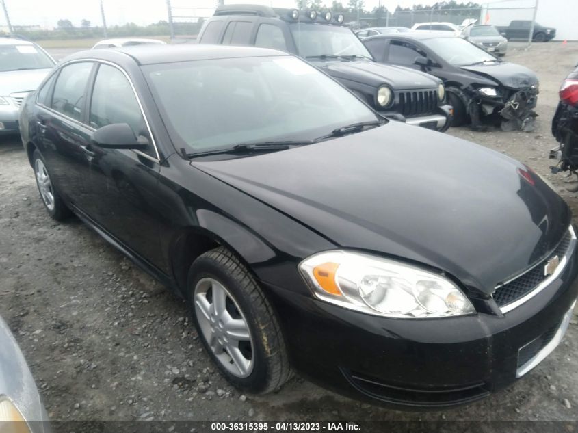 2014 CHEVROLET IMPALA LIMITED POLICE POLICE - 2G1WD5E31E1183055