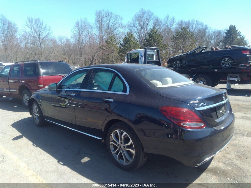 VIN 55SWF4KB8HU212218 2017 MERCEDES-BENZ C-CLASS C 300