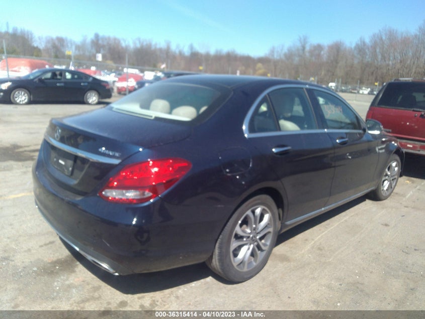 VIN 55SWF4KB8HU212218 2017 MERCEDES-BENZ C-CLASS C 300
