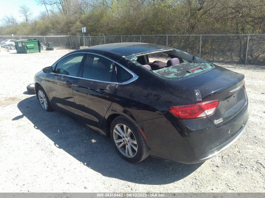 2015 CHRYSLER 200 LIMITED - 1C3CCCAB2FN552623