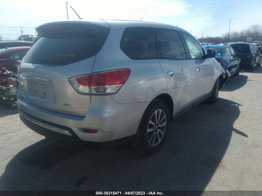 2014 NISSAN PATHFINDER S - 5N1AR2MM4EC666329