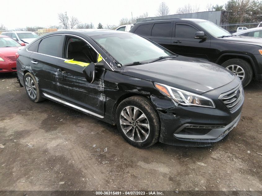 2017 HYUNDAI SONATA SPORT - 5NPE34AF3HH588272