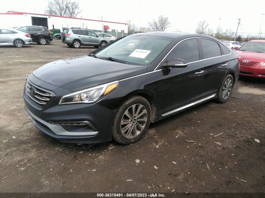 2017 HYUNDAI SONATA SPORT - 5NPE34AF3HH588272