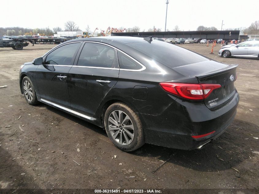 2017 HYUNDAI SONATA SPORT - 5NPE34AF3HH588272