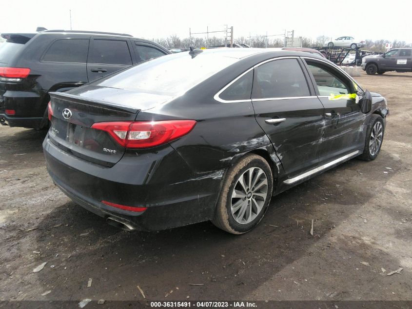 2017 HYUNDAI SONATA SPORT - 5NPE34AF3HH588272