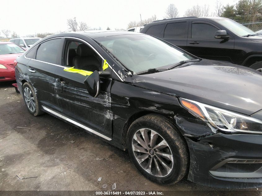 2017 HYUNDAI SONATA SPORT - 5NPE34AF3HH588272