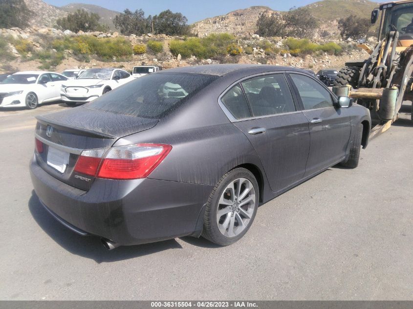 2014 HONDA ACCORD SEDAN SPORT - 1HGCR2F50EA159072