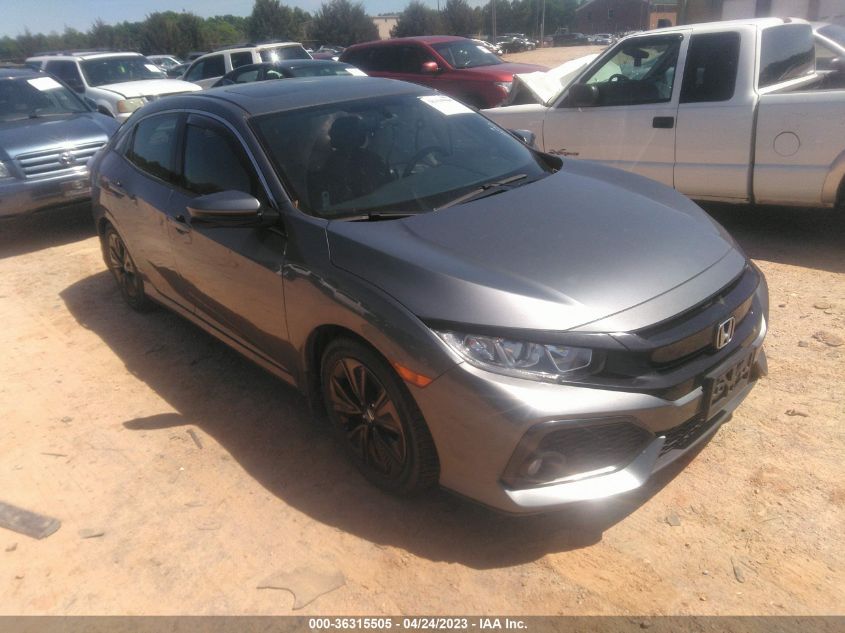 2018 HONDA CIVIC HATCHBACK EX - SHHFK7H52JU237913