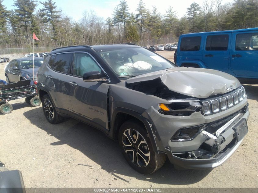 2022 JEEP COMPASS LIMITED - 3C4NJDCB7NT187223