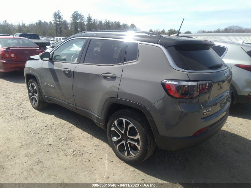 2022 JEEP COMPASS LIMITED - 3C4NJDCB7NT187223