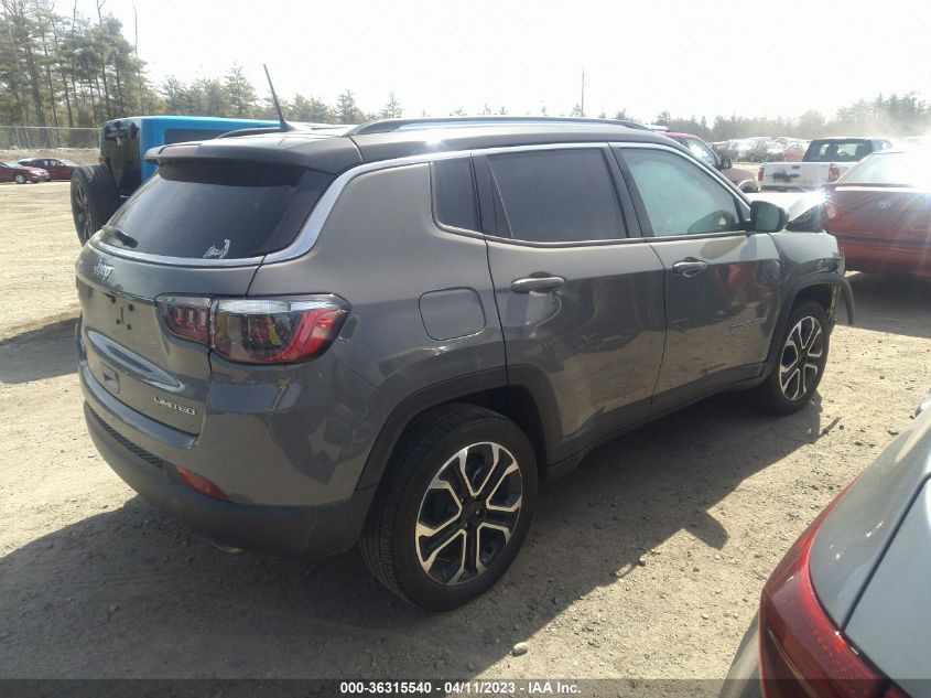 2022 JEEP COMPASS LIMITED - 3C4NJDCB7NT187223