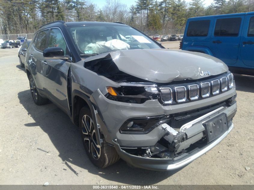 2022 JEEP COMPASS LIMITED - 3C4NJDCB7NT187223