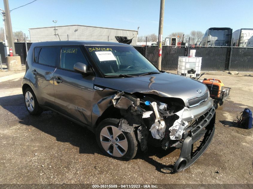 2015 KIA SOUL BASE - KNDJN2A28F7189028
