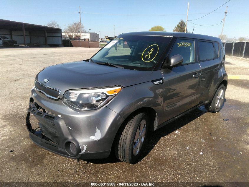2015 KIA SOUL BASE - KNDJN2A28F7189028