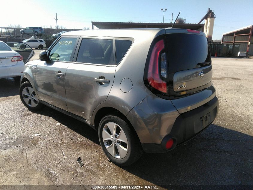 2015 KIA SOUL BASE - KNDJN2A28F7189028