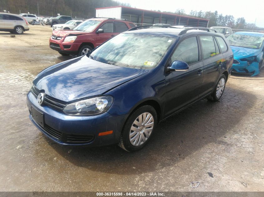 2014 VOLKSWAGEN JETTA SPORTWAGEN S - 3VWPP7AJ7EM614734