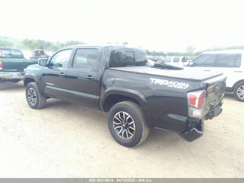 2022 TOYOTA TACOMA 4WD SR/SR5/TRD SPORT - 3TMCZ5AN3NM509739