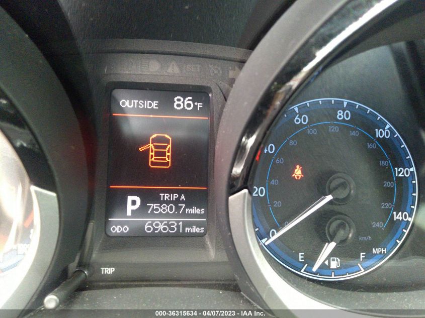 2014 TOYOTA COROLLA L/LE/S/S PLUS/LE PLUS - 2T1BURHE8EC006403