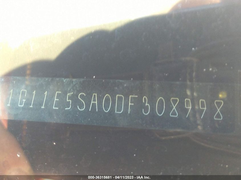 2013 CHEVROLET MALIBU LT - 1G11E5SA0DF308998
