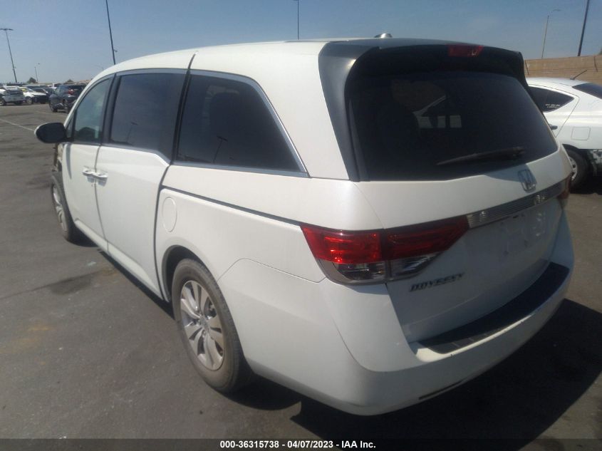 2014 HONDA ODYSSEY EX-L - 5FNRL5H68EB112395