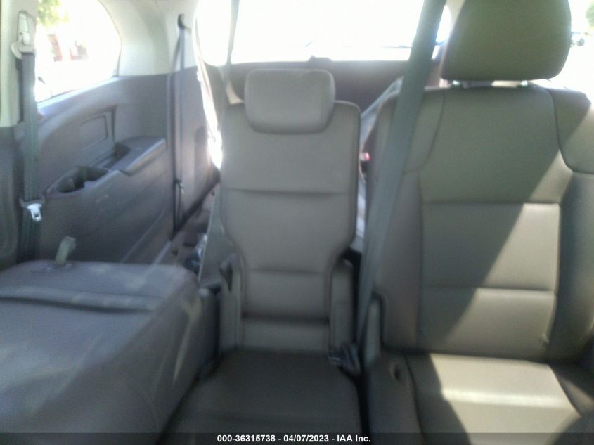 2014 HONDA ODYSSEY EX-L - 5FNRL5H68EB112395