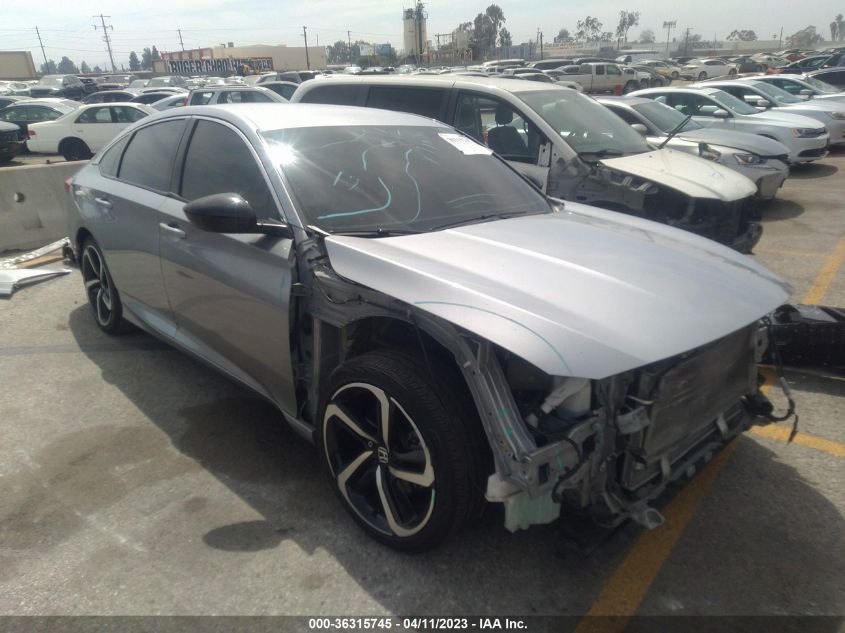 2021 HONDA ACCORD SEDAN SPORT - 1HGCV1F32MA034304