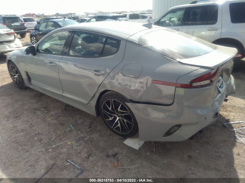 2022 KIA STINGER GT-LINE - KNAE35LD9N6106280