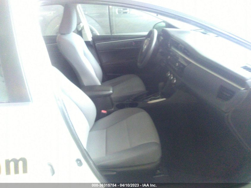 2015 TOYOTA COROLLA L/LE/S/S PLUS/LE PLUS - 5YFBURHE1FP262979
