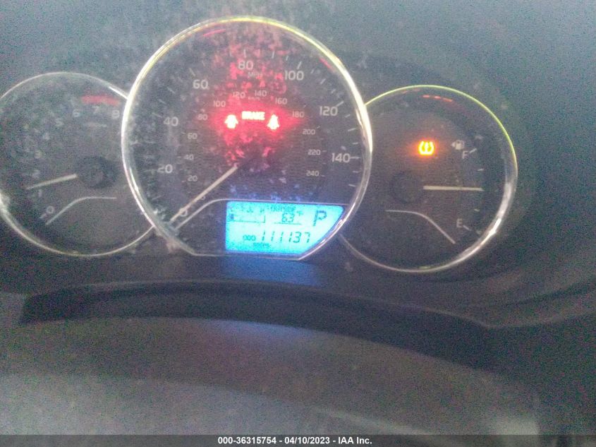 2015 TOYOTA COROLLA L/LE/S/S PLUS/LE PLUS - 5YFBURHE1FP262979