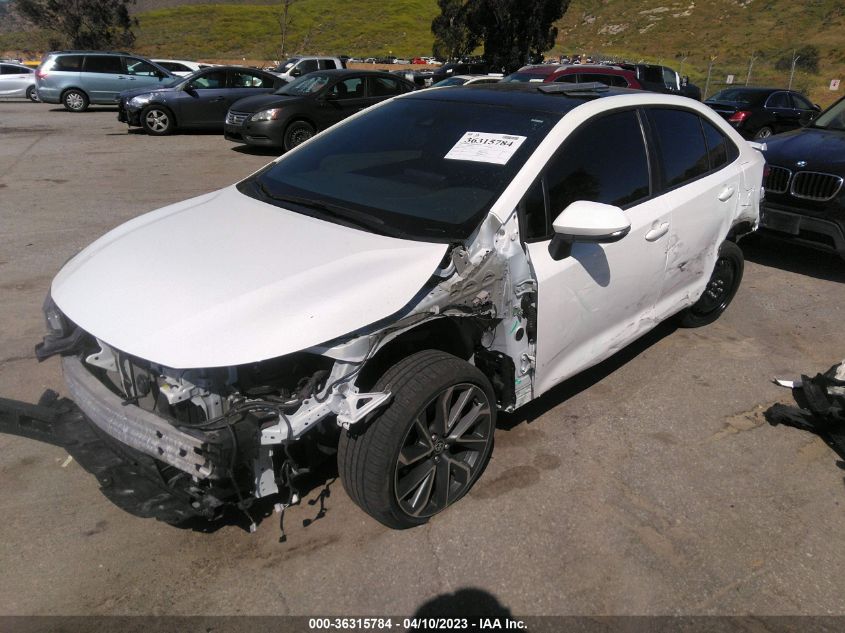 2022 TOYOTA COROLLA SE/SE NIGHTSHADE/APEX SE - 5YFP4MCE1NP105709