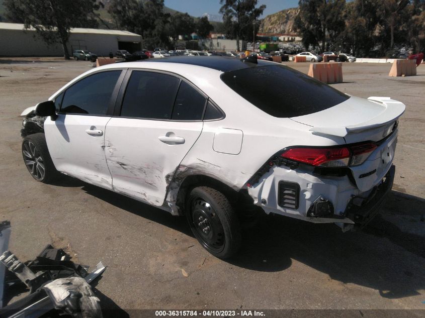 2022 TOYOTA COROLLA SE/SE NIGHTSHADE/APEX SE - 5YFP4MCE1NP105709