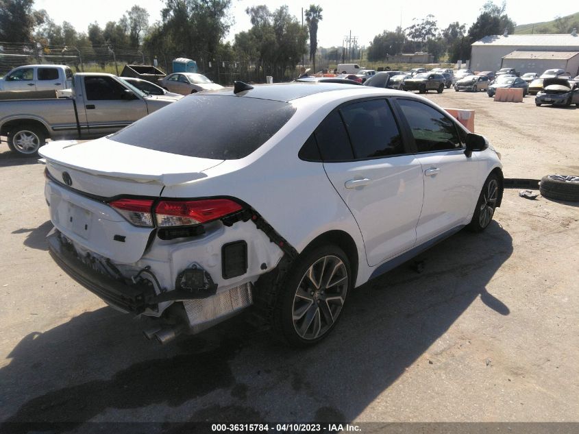 2022 TOYOTA COROLLA SE/SE NIGHTSHADE/APEX SE - 5YFP4MCE1NP105709