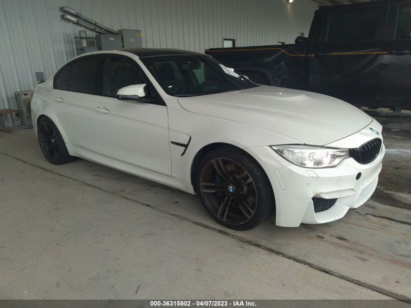 2016 BMW M3 - WBS8M9C56G5D31032