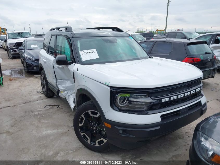 2022 FORD BRONCO SPORT OUTER BANKS - 3FMCR9C67NRD18658