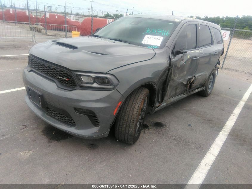 2022 DODGE DURANGO R/T PLUS - 1C4SDHCT0NC130447