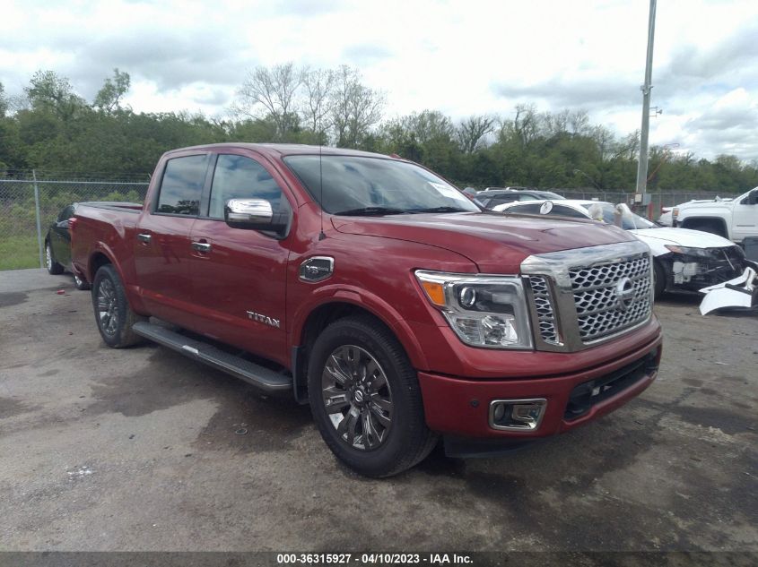 2017 NISSAN TITAN PLATINUM RESERVE - 1N6AA1E68HN508569