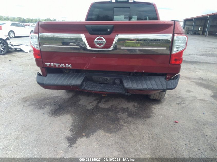 2017 NISSAN TITAN PLATINUM RESERVE - 1N6AA1E68HN508569