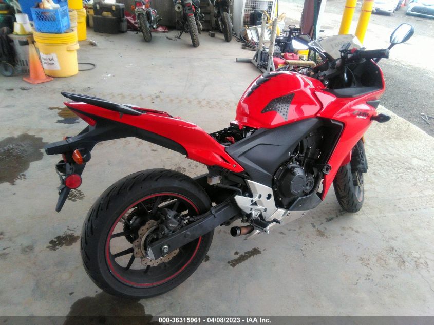 2013 HONDA CBR500 RA-ABS - MLHPC4406D5000162