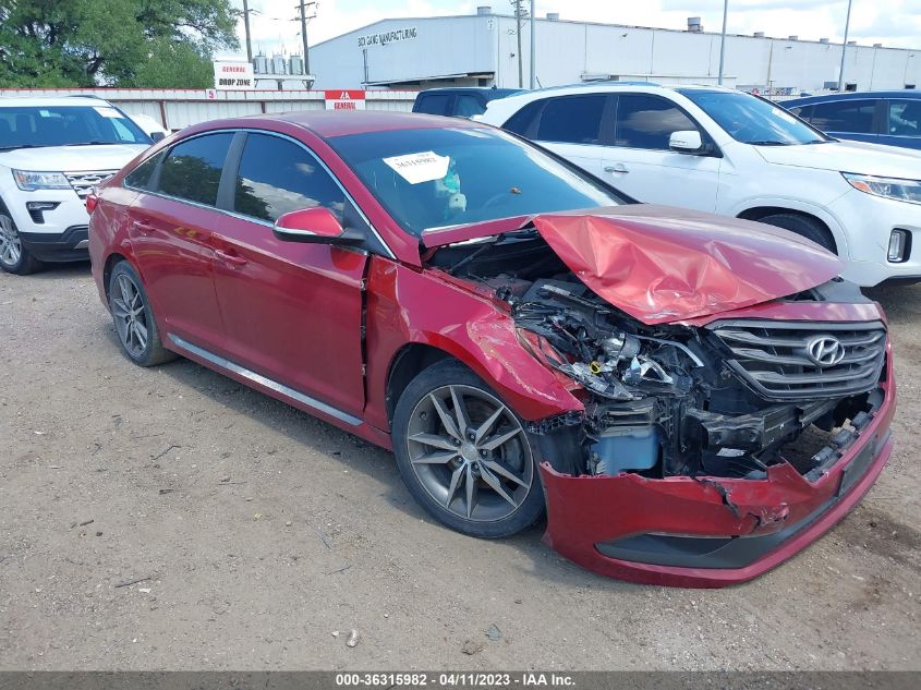 2017 HYUNDAI SONATA SPORT - 5NPE34AB6HH554632