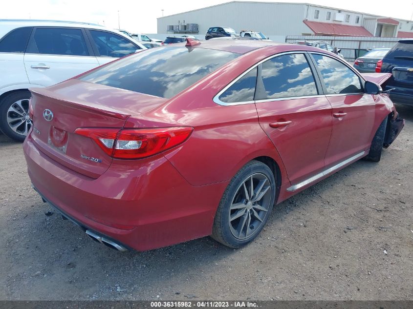 2017 HYUNDAI SONATA SPORT - 5NPE34AB6HH554632