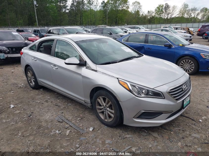 2017 HYUNDAI SONATA 2.4L - 5NPE24AF7HH507471